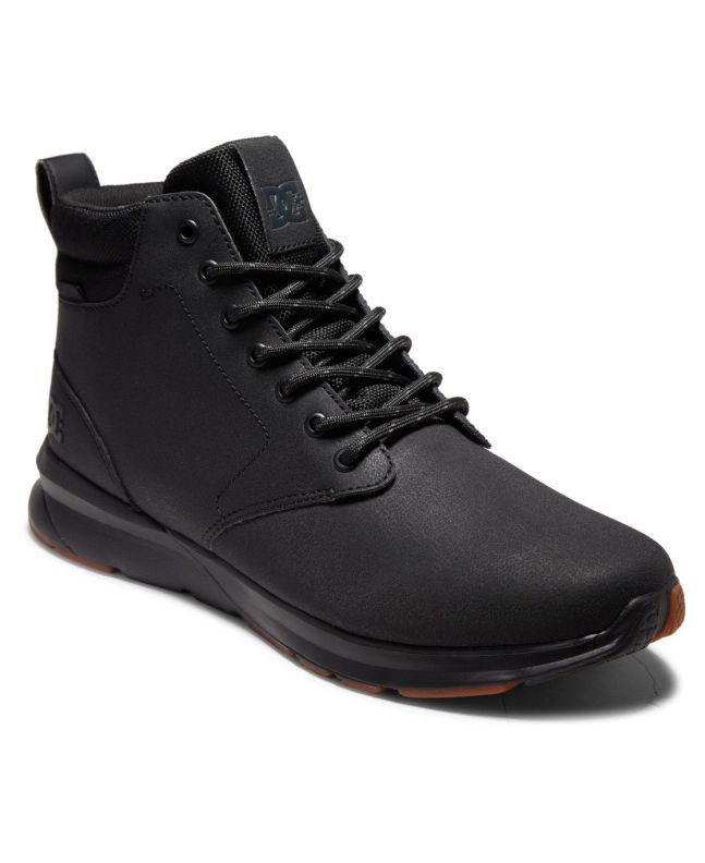 Zapatillas Altas de Cuero DC Shoes Mason 2 Black Black para Hombre