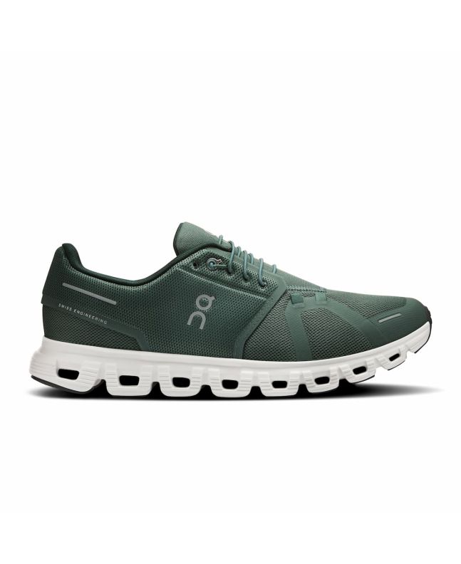 Zapatillas de deporte On Running Cloud 6 Verdes Olive Evergreen para hombre
