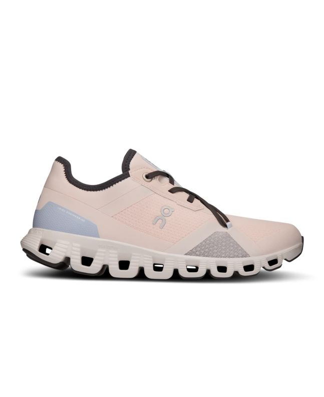Zapatillas de running ON Cloud X 3 AD Shell-Heather rosa y gris para mujer