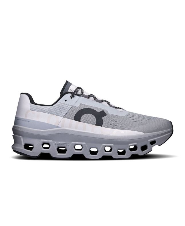 Zapatillas de Running ON Cloudmonster Alloy-Silver Grises para hombre