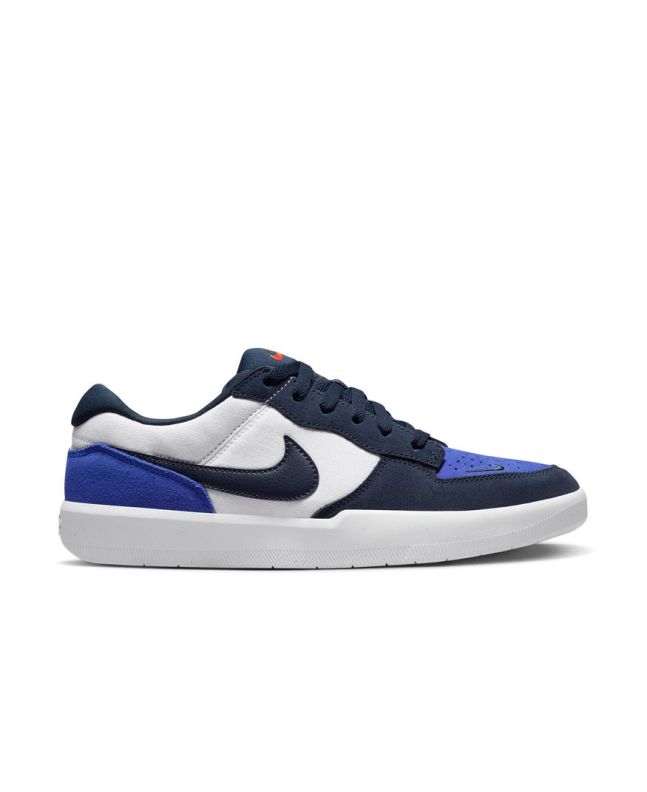 Zapatillas de Skate Nike SB Force 58 en Azul Marino blancas y azules para hombre