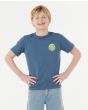 Niño con Camiseta de manga corta Rip Curl Wetsuit Icon azul marino claro 8-16 años