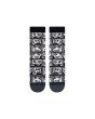 Calcetines Stance 1985 Haring Mickey Mouse blanco y negro frontal