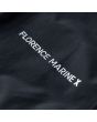 Cazadora impermeable con capucha Florence Marine X 2.5 Layer Waterproofd Shell negra para hombre logo