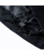 Cazadora impermeable con capucha Florence Marine X 2.5 Layer Waterproofd Shell negra para hombre ajuste inferior