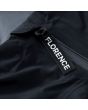 Cazadora impermeable con capucha Florence Marine X 2.5 Layer Waterproofd Shell negra para hombre tirador