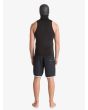 Chaleco de neopreno con capucha Quiksilver 2mm Syncro Plus para hombre posterior 