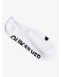 Pack 3 pares Calcetines Invisibles Quiksilver no-show blanco