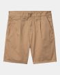 Pantalones cortos Carhartt WIP Abbott Short beige para hombre