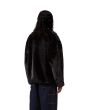 Mujer con Chaqueta de pelo Carhartt WIP W' Olney Michigan Coat negra posterior