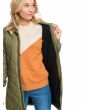 Mujer con Chaqueta de invierno Roxy Ethera verde oliva forro interior