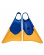Aletas de bodyboard Churchill Makapuu Swimfins azules y amarillas