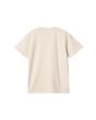 Camiseta de manga corta Carhartt WIP American Script Natural para hombre posterior