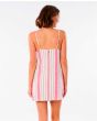 Vestido de playa Rip Curl Ashore Mini multicolor posterior
