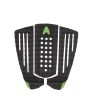Grip para tabla de surf Astrodeck Gudauskas Built-In Arch negro y verde - Tail Pad 3 piezas 