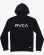 Sudadera con capucha RVCA Big RVCA Negra para hombre