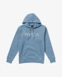 Sudadera con capucha RVCA Big Rvca Azul Vintage Navy para hombre