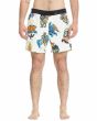 Hombre con Bañador Volcom FA Bob Mollema Trunk 16'' Beige Claro