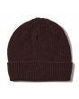Gorro de punto Hurley Max Cuff 2.0 Granate para hombre posterior