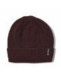 Gorro de punto Hurley Max Cuff 2.0 Granate para hombre