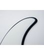 Punta de la Quilla para longboard o mid-length Bell Fins Single Fin 8 pulgadas blanca