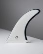 Quilla para longboard Bell Fins Single Fin 9 pulgadas blanca