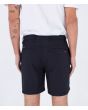 Hombre con Pantalón corto híbrido Hurley Phantom Walkshort 18" negro posterior
