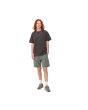 Hombre con Bermudas Carhartt WIP John Short Park Garment Dyed Verdes ajuste regular