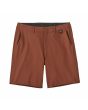 Pantalón corto híbrido Patagonia Men's Hydropeak Hybrid Walk Shorts 19" marrón para hombre