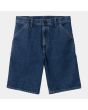 Bermudas vaqueras Carhartt WIP Single Knee Short Azul lavado a la piedra para hombre