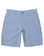 Pantalón corto sumergible RVCA Balance Hybrid 20" azul para hombre