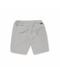 Pantalón corto híbrido Volcom Wrecpack Hybrid 19" Moonbeam gris para hombre posterior