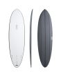 Softboard JS Industries Big Baron 6'0" gris Tail Round Pin