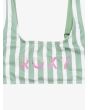 Conjunto de bikini bralette Roxy Girl Bico Active RG Verde rayas para niña 6-16 años logo