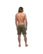 Hombre con bañador Block Boardshort Florence Marine X verde oliva posterior