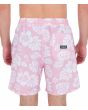 Hombre con Bañador Boardshort Hurley Cannonball Volley 17'' Rosa Floral posterior