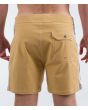 Hombre con Bañador Hurley Phantom Naturals Blocked Sessions 16'' Marrón Pebble posterior