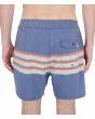 Hombre con Bañador Boardshort Hurley Phantom Naturals Sessions 16' Azul Vintage posterior