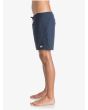 Hombre con Bañador Boardshort Quiksilver Everyday Short 16" Azul Marino izquierda