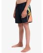 Niño con Bañador Quiksilver Everyday Holmes Volley 14'' Negro lateral