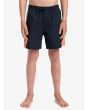 Niño con Bañador Quiksilver Everyday Holmes Volley 14'' Negro