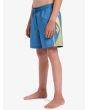 Niño con bañador Quiksilver Everyday Holmes Volley 14'' Azul Corona lateral