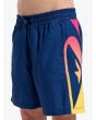 Niño con Bañador Quiksilver Youth Everyday Holmes Volley 14'' Azul Estate Blue cintura elástica