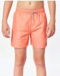 Niño con bañador Rip Curl Offset Volley Coral 