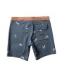Bañador Boardshort Vissla Radical 17.5" azul Jack Soren para hombre posterior