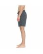 Hombre con Boardshort Volcom Center Trunk 17" Dark Slate parche