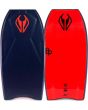 Tabla de Bodyboard NMD Ben Player Series Spec PP 41" en color azul marino y rojo 