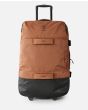 Bolsa de viaje grande con ruedas Rip Curl F-Light Global Searchers 110L Marrón