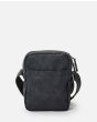 Bolso bandolera Rip Curl Classic Leazard No Idea Pouch negro para hombre posterior