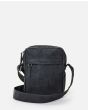 Bolso bandolera Rip Curl Classic Leazard No Idea Pouch negro para hombre